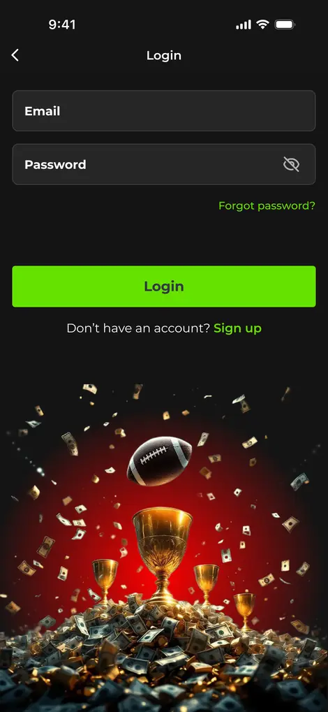 WinItAll login screen